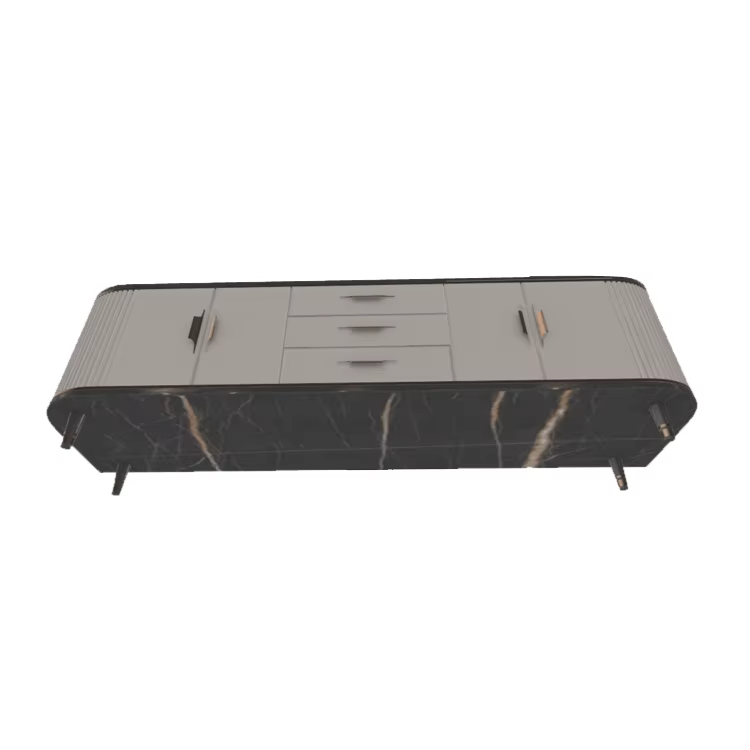 Modern Luxury TV Table Living Room Furniture — image 3