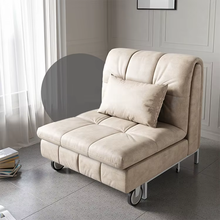 Modern Minimalist Foldable Single Sofa Bed — image 2