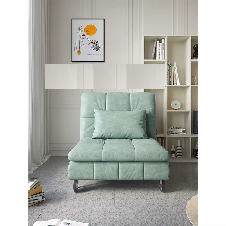 Modern Minimalist Foldable Single Sofa Bed — image 3