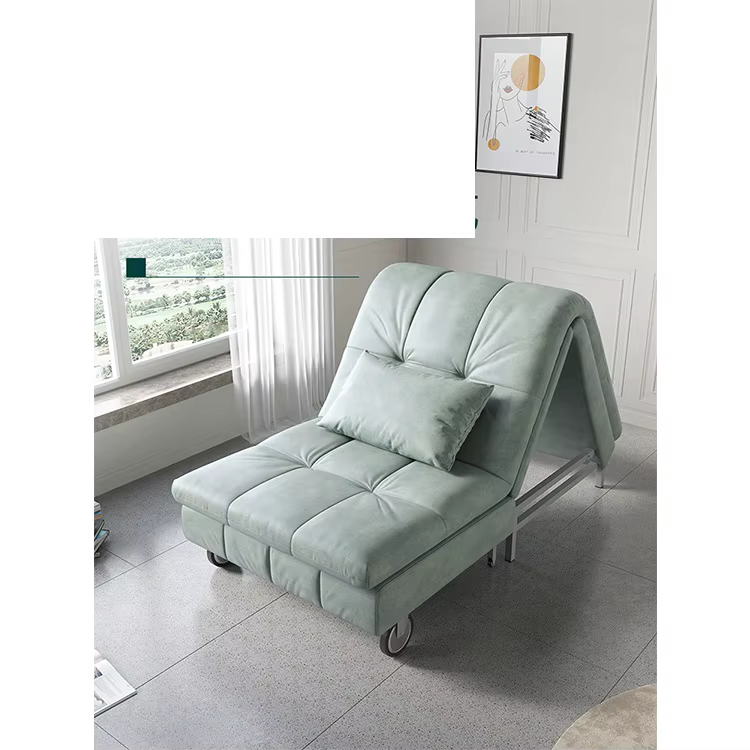 Modern Minimalist Foldable Single Sofa Bed — image 4
