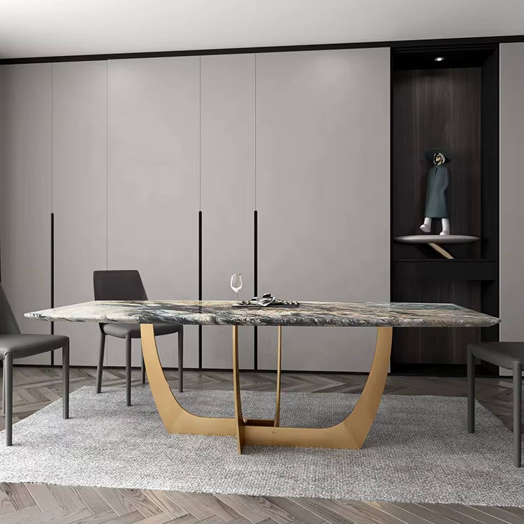 French Living Dining Room Furniture Table Set — image 2