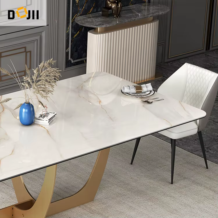 French Living Dining Room Furniture Table Set — image 4