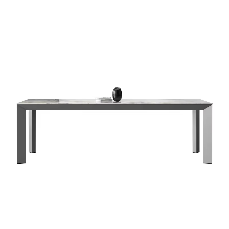 Luxury Rectangular Dining Table Set with 10 Chairs — image 4