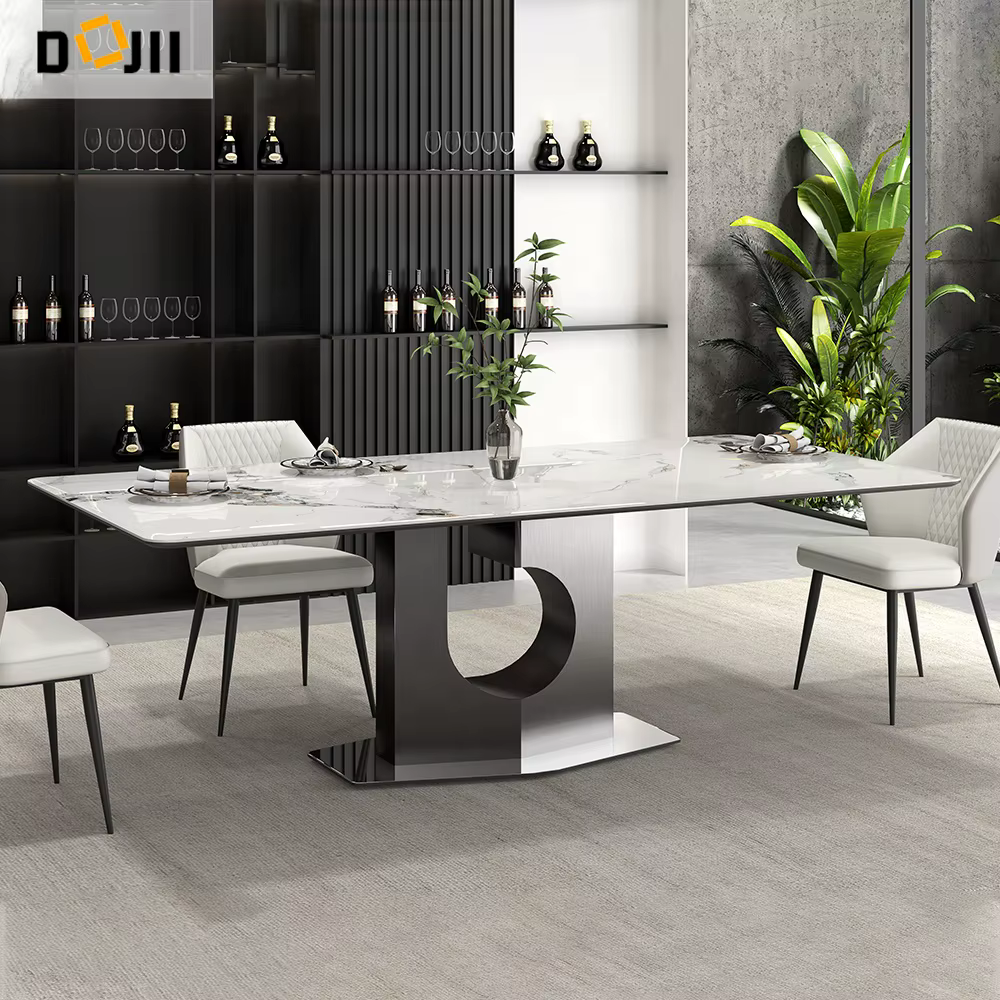 High End French Country Dining Table and Chairs Set — image 3