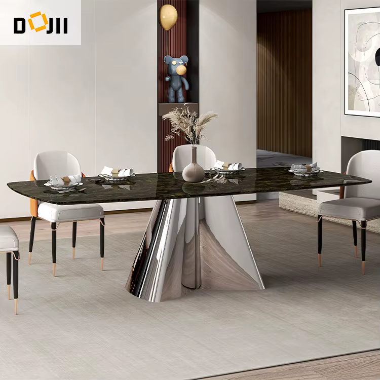 Ultra Modern Marble Kitchen Board Dining Table — image 2