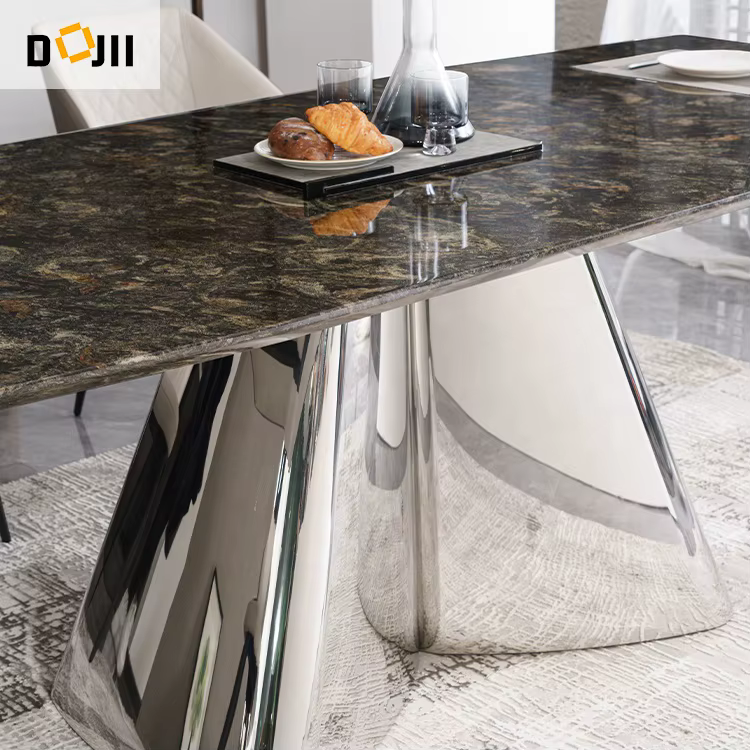 Ultra Modern Marble Kitchen Board Dining Table — image 4