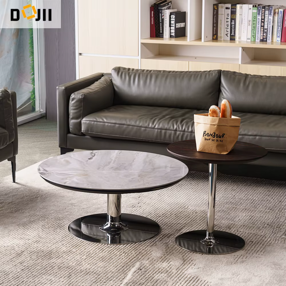 Luxury Gloss White Corner Side Table — image 2