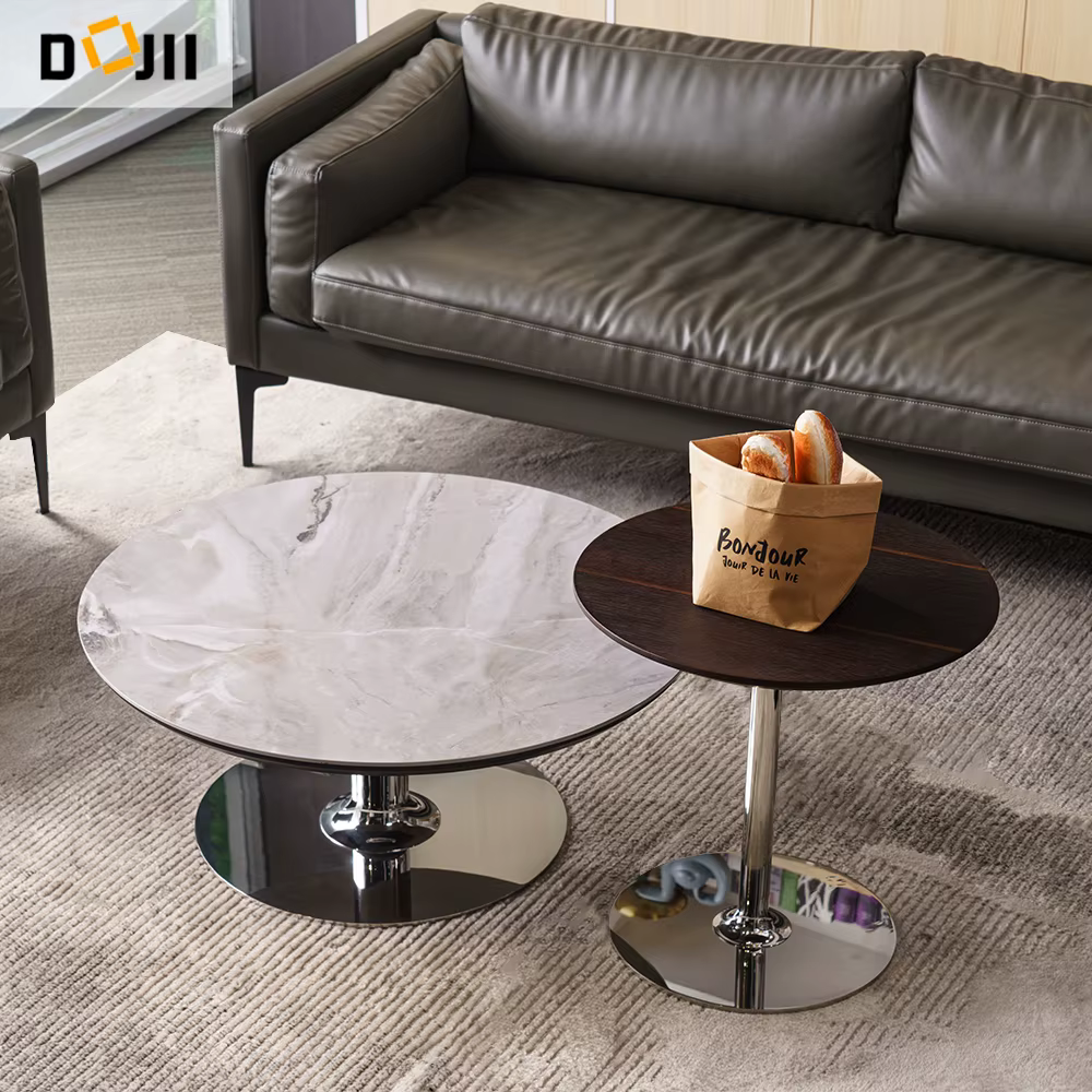 Luxury Gloss White Corner Side Table — image 5