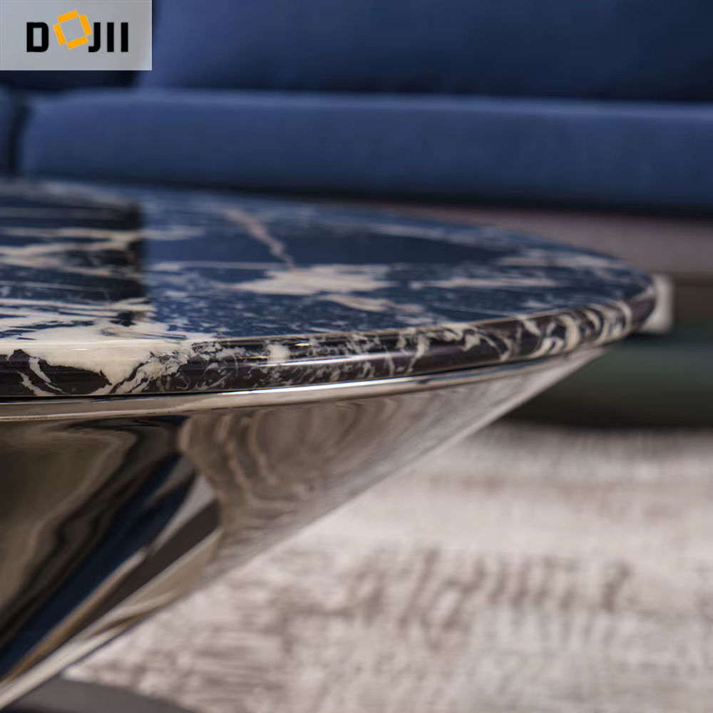 Italian Light Luxury French Style Living Creative Flying Saucer Coffee Tea Table — image 6