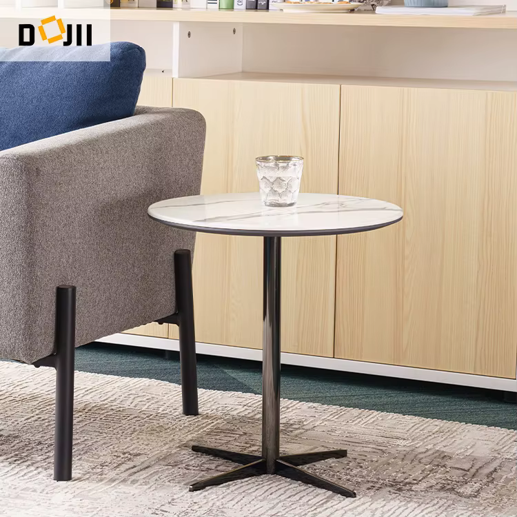 Dining Living Room Breakfast Leisure Sofa Cafe Couch Side Coffee End Table — image 4