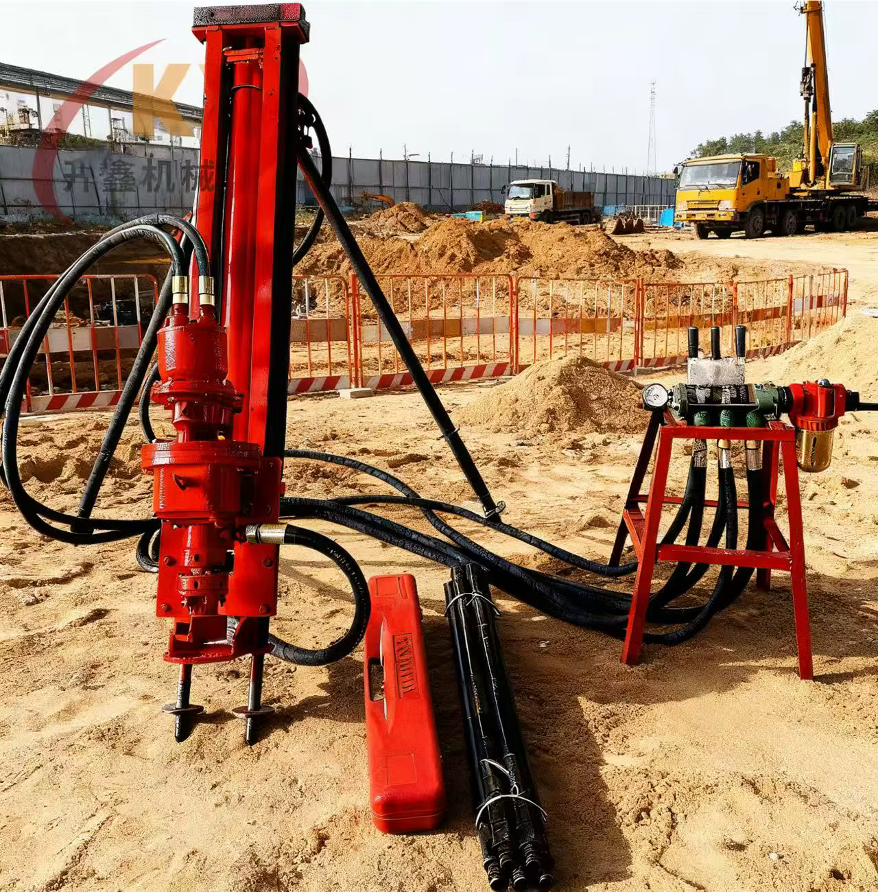 Efficient Stable Water Boring Machine - 450kg DTH Drilling Rig — image 2