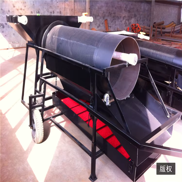 Mini Gold Mining Machine Gold Washing Trommel — image 2
