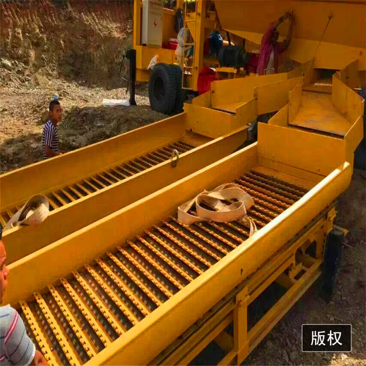 Mini Gold Mining Machine Gold Washing Trommel — image 4