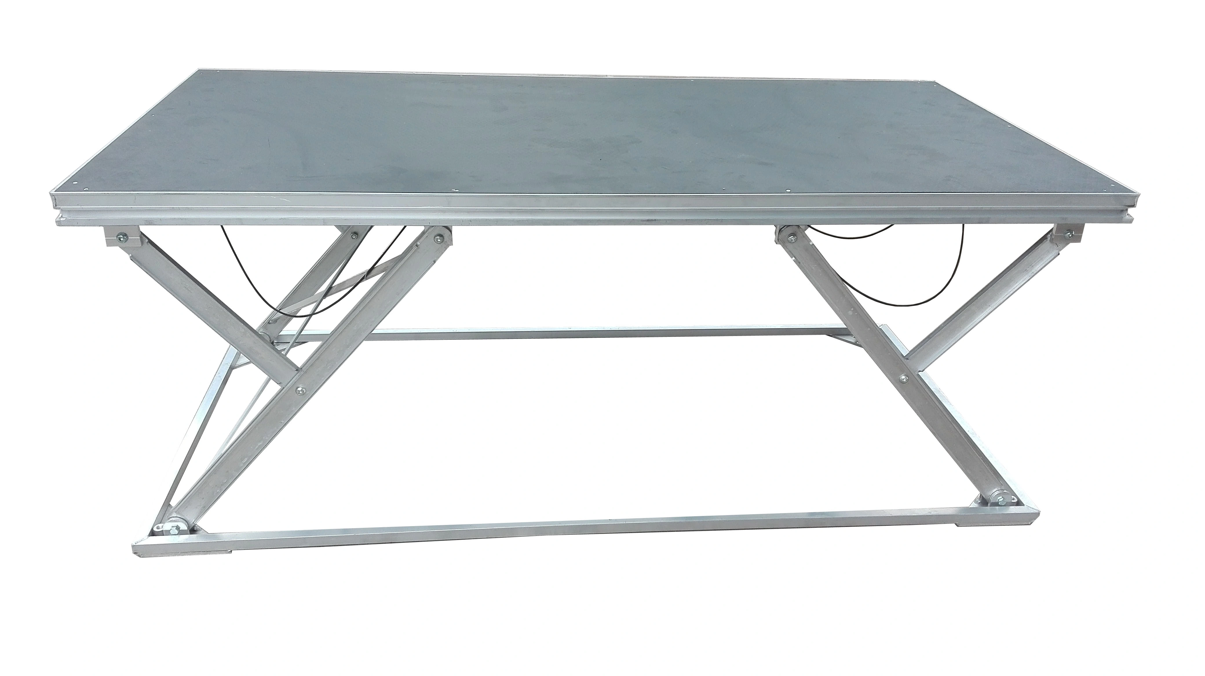 1x2 M Heavy Duty Adjustable Portable Folding Concert Stage Platform — image 3