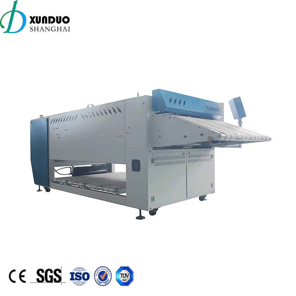 Commercial Laundry Ironer Folding Machine — image 3