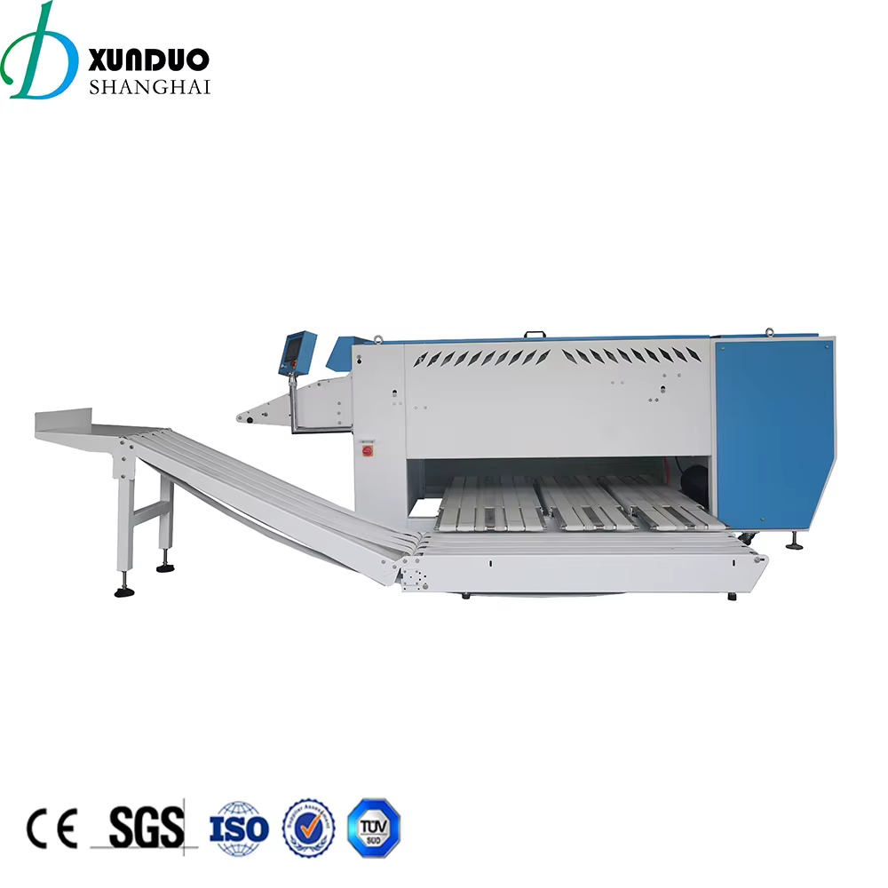 Commercial Laundry Ironer Folding Machine — image 6