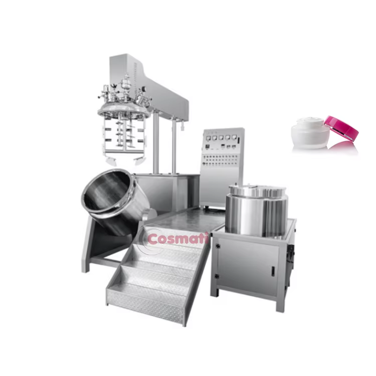 100L Mayonnaise Making Machine Cheese Lotion Mixing Machine Emulsifier Mixer — image 3