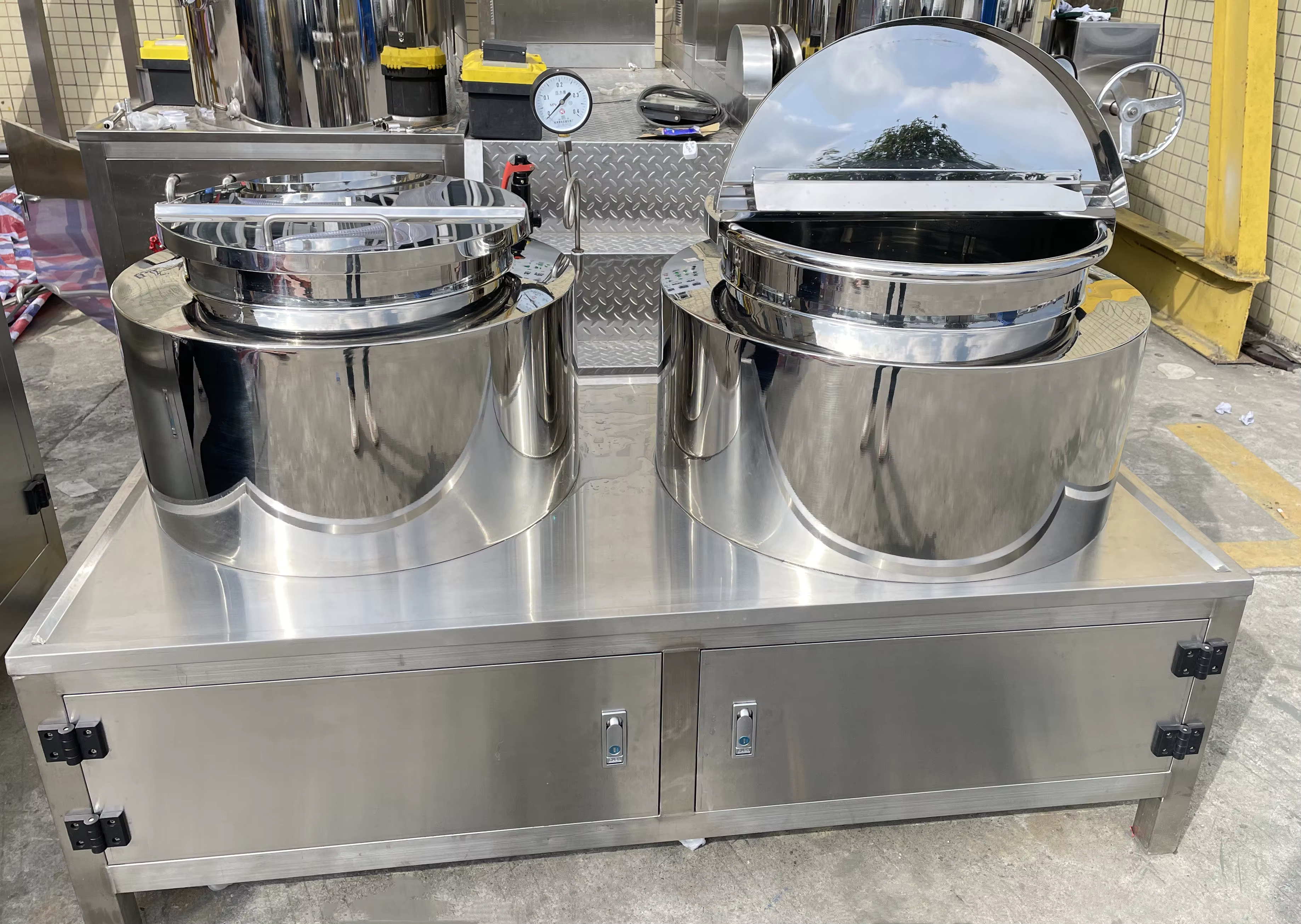 100L Mayonnaise Making Machine Cheese Lotion Mixing Machine Emulsifier Mixer — image 5
