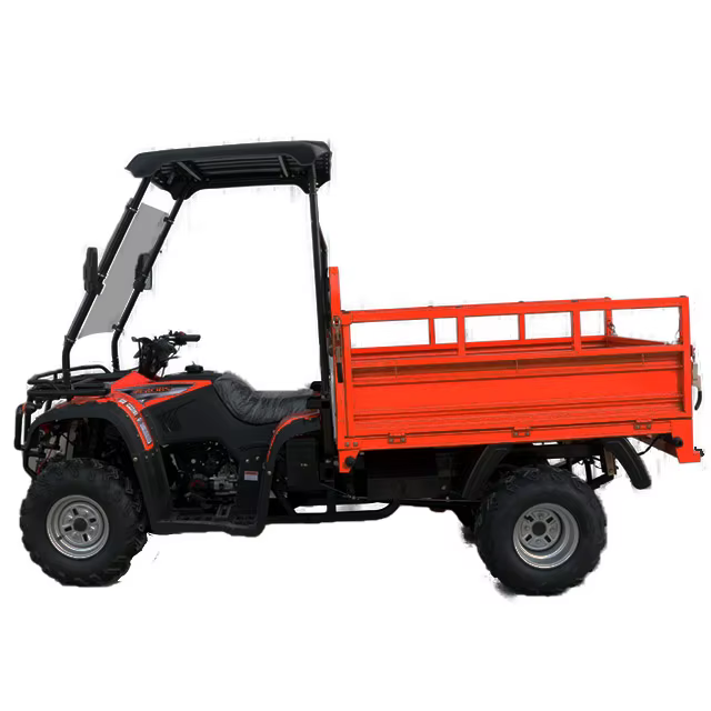 250cc 300cc Farm ATV Utility 4x4 All-Terrain Vehicle with Trailer Dump — image 2