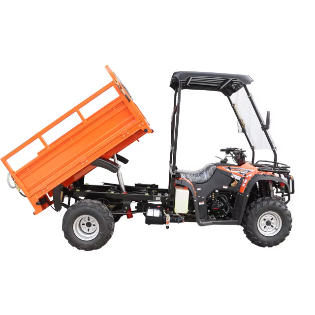 250cc 300cc Farm ATV Utility 4x4 All-Terrain Vehicle with Trailer Dump — image 4