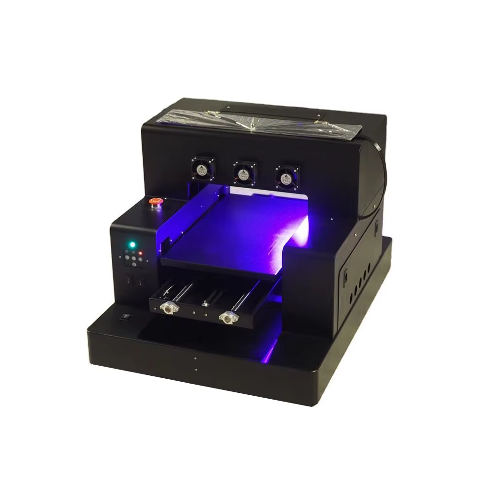 6-Color A3 Size UV LED Flatbed Inkjet Printer with Varnish — image 4