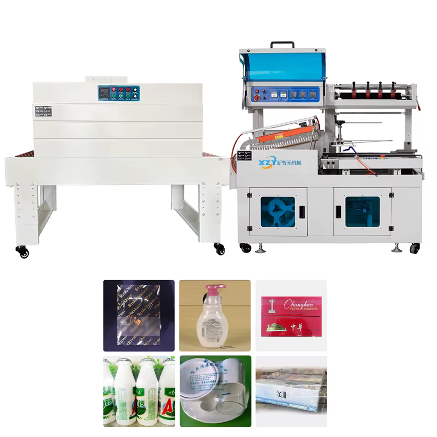 Automatic L-Shaped Sealing and Cutting Shrink Packaging Machine with Shrinking Tunnel — image 5