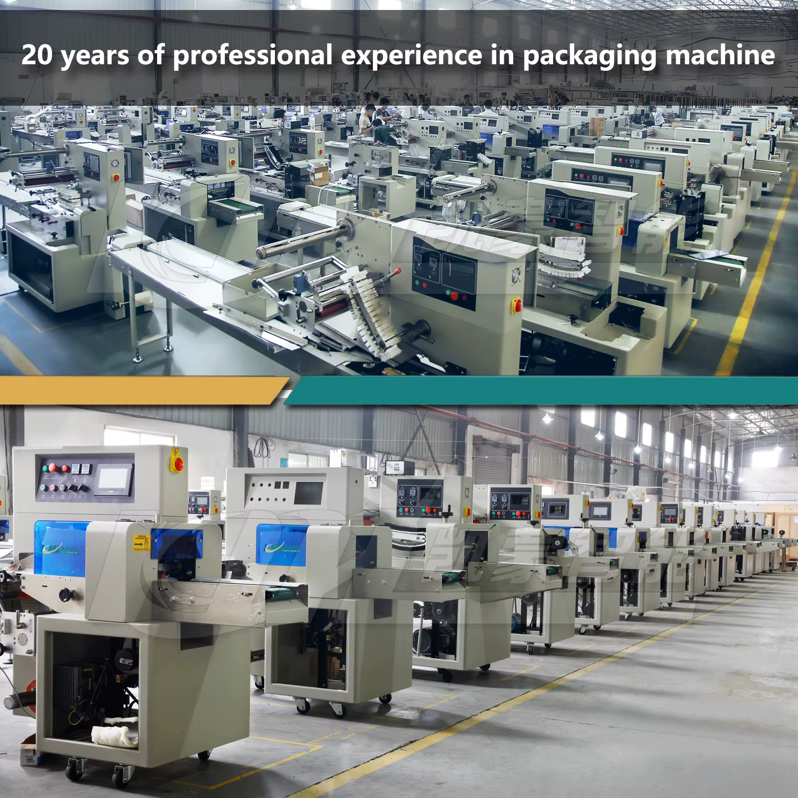 Automatic Special Sponge Block Plastic Back-Sealed Bag Flow Pillow Packaging Machine — image 6