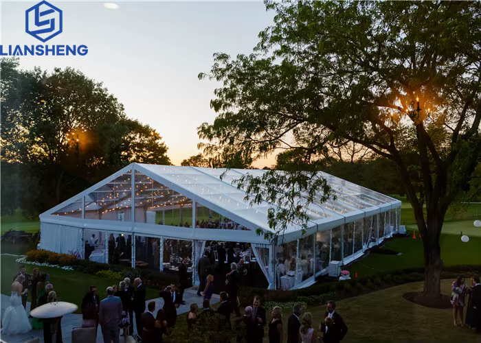 2024 Luxury 20x30 20x40 Large Outdoor PVC Tent — image 2
