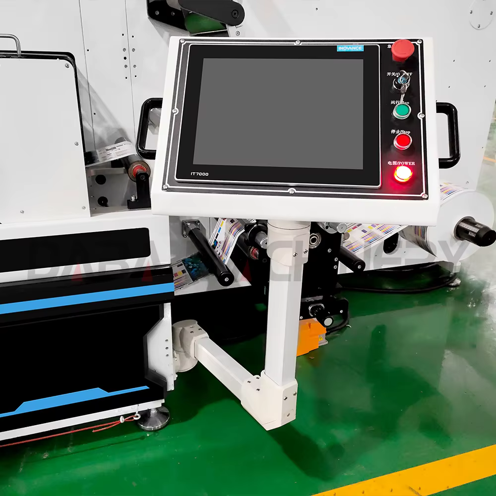 8-Color High-Speed Flexo Printing Machine with Cold Foil Stamping Unit — image 7