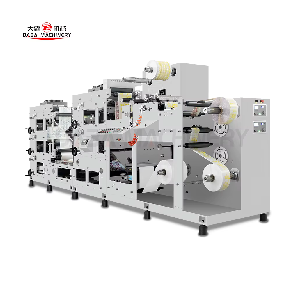 DABA 5 Colors Flexographic Printers Machine Rotary Die Cutting Machine — image 3