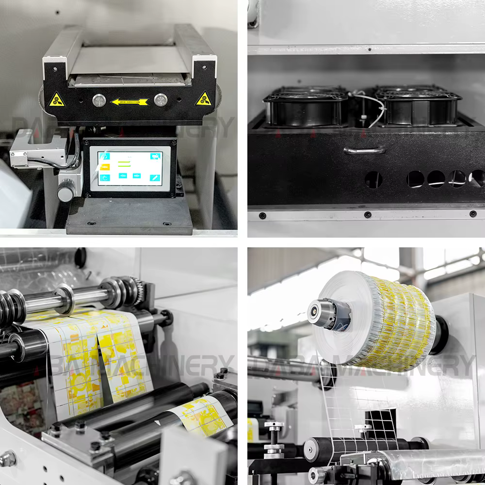 DABA 5 Colors Flexographic Printers Machine Rotary Die Cutting Machine — image 7