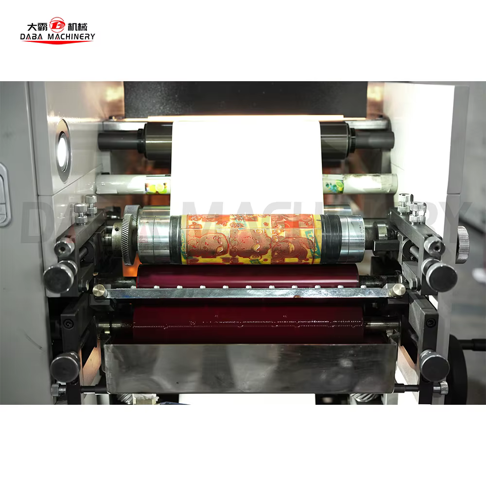 Automatic Roll to Roll 2 Color Flexo Printing Machine — image 4