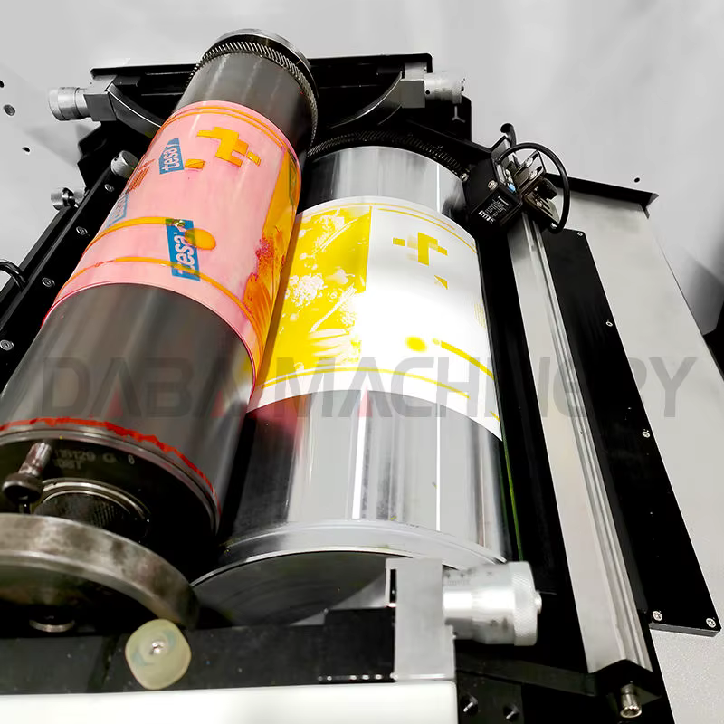 8 Colour Unit Type UV Flexo Printing Machine for Label Sticker — image 5