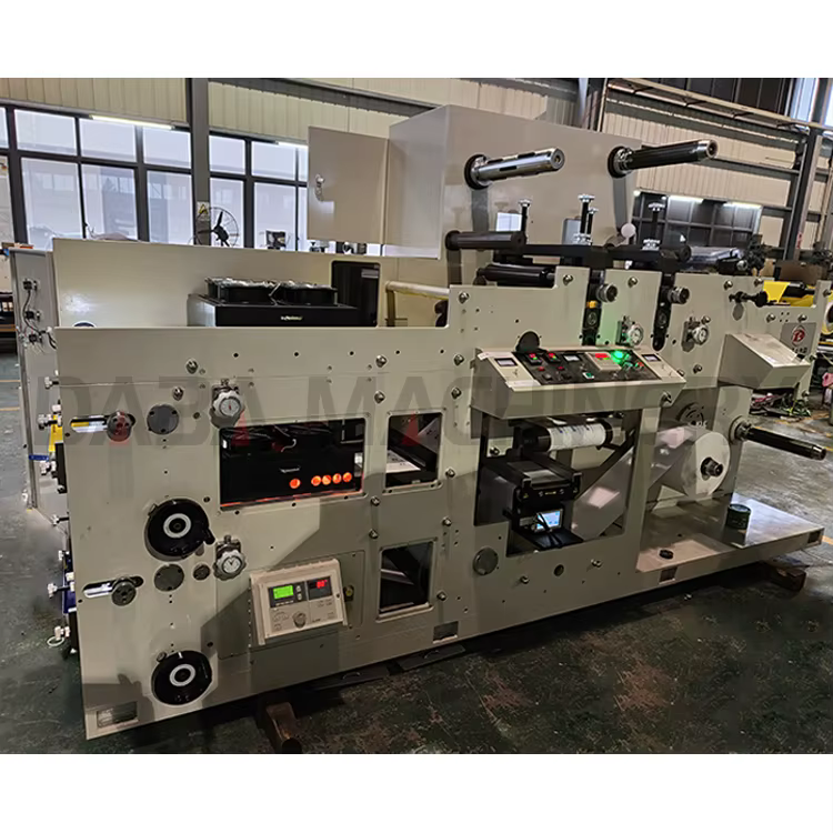 DABA 2 Color Wavy Cut Sequential Label Printing Die Cutting Machine — image 2