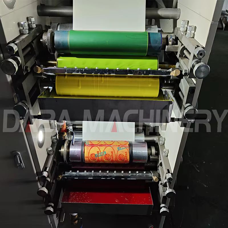 DABA 2 Color Wavy Cut Sequential Label Printing Die Cutting Machine — image 3