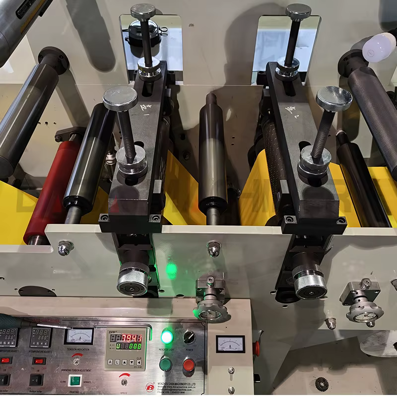 DABA 2 Color Wavy Cut Sequential Label Printing Die Cutting Machine — image 4