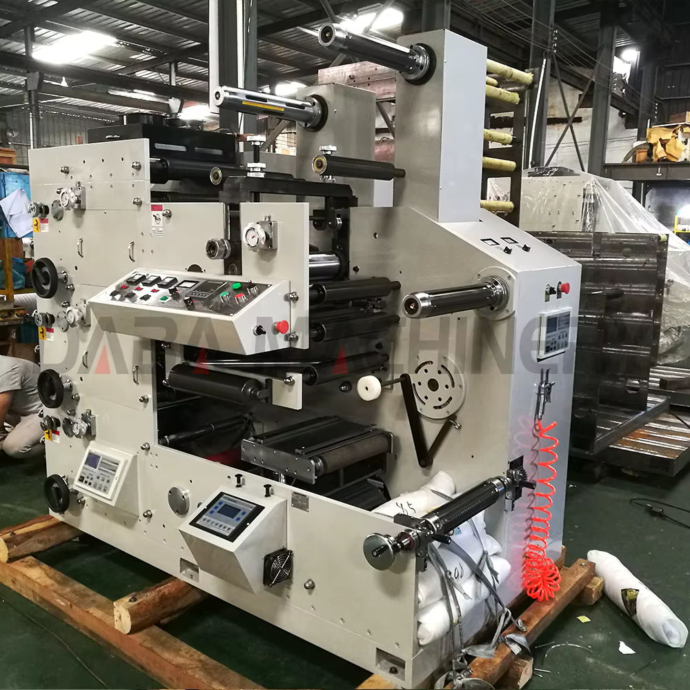 2 3 4 Color Flexo Paper Film Label Roll to Roll Printing Machine — image 4