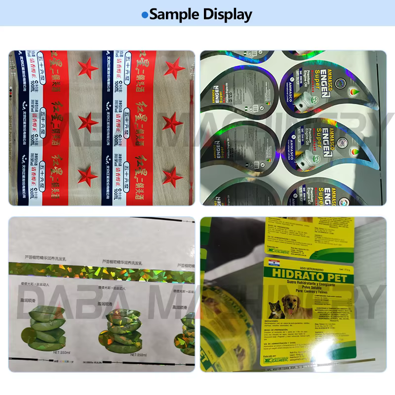 2 3 4 Color Flexo Paper Film Label Roll to Roll Printing Machine — image 6
