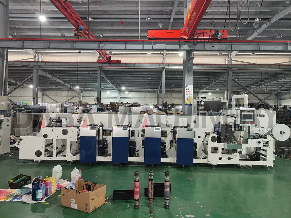 DABA Flexo Sticker Printer Roll to Roll Digital Label Printing Machine — image 2