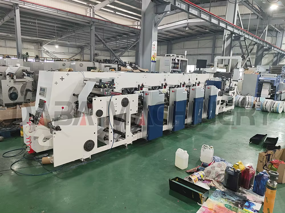 DABA Flexo Sticker Printer Roll to Roll Digital Label Printing Machine — image 3