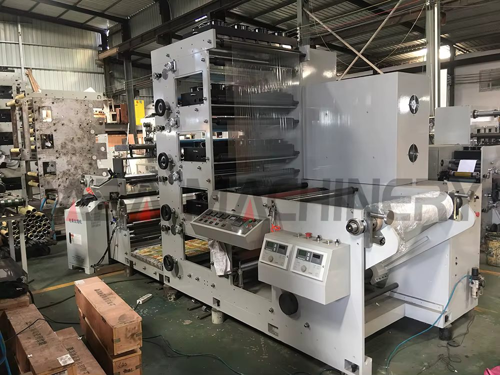 DABA Flexo Roll UV PE PVC PP BOPP Plastic PET Film Printer Machine — image 2