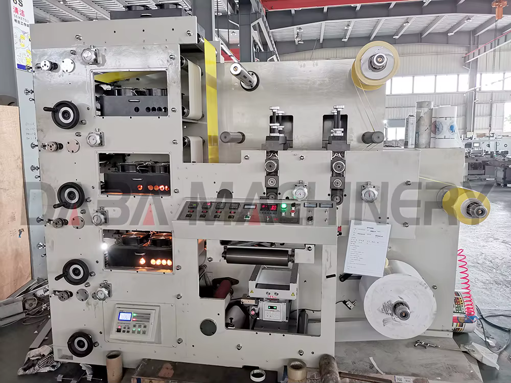DABA Custom Shape Wave Wavy Label Printing Die Cutting Slitting Machine — image 2