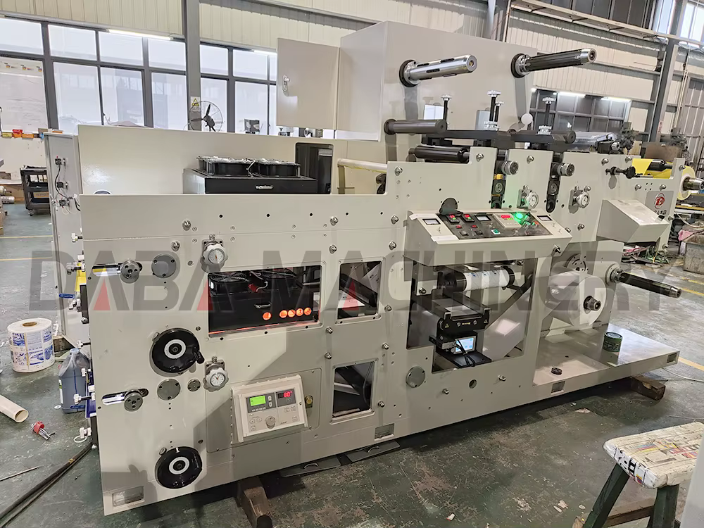 DABA Custom Shape Wave Wavy Label Printing Die Cutting Slitting Machine — image 6