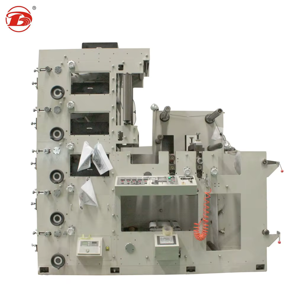 RY-330 Wine Label Beer Flexographic Label Printing Machine — image 2