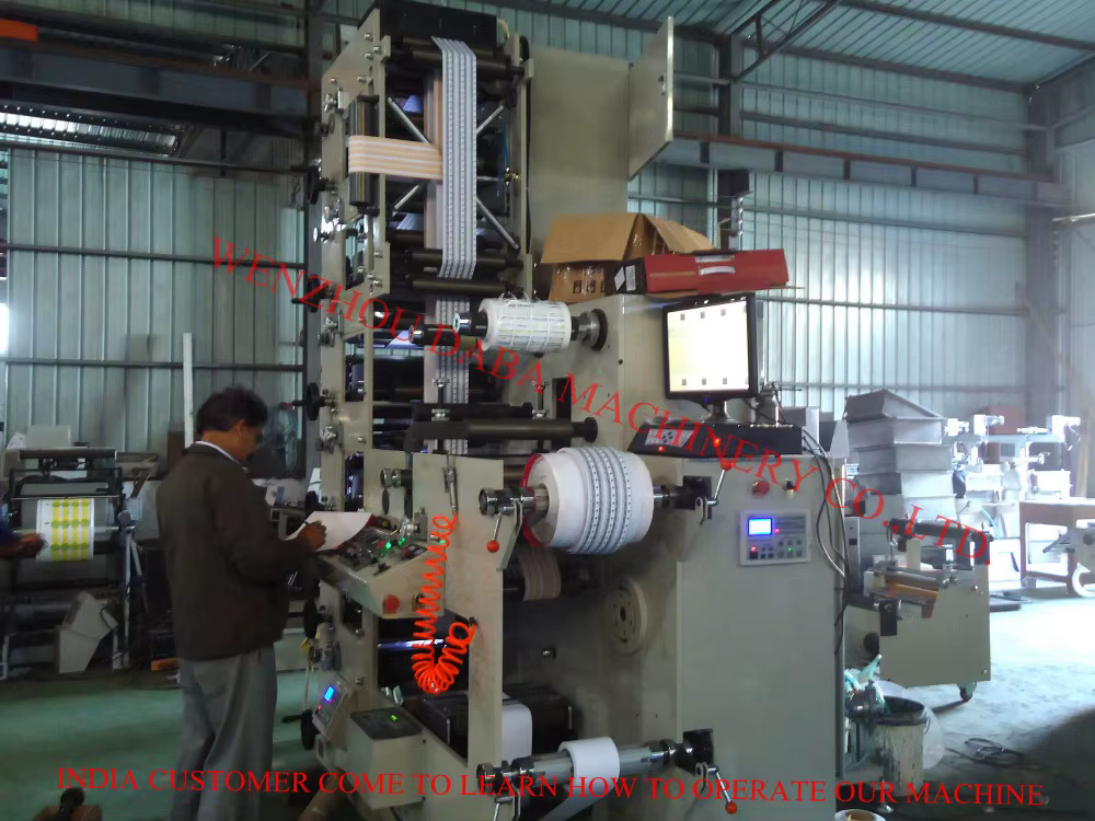 RY-330 Wine Label Beer Flexographic Label Printing Machine — image 5