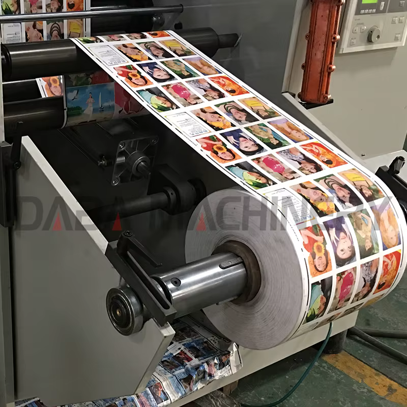 3 Color Flexographic Printing Machine for Paper Film Label Roll Printing — image 6
