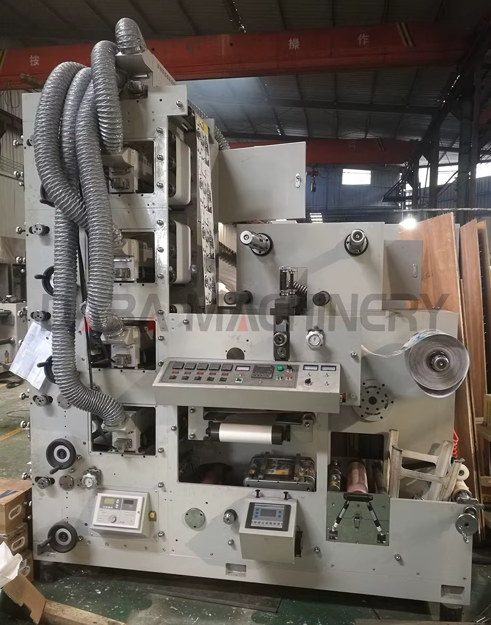 DABA Flexo Roll-to-Roll Self-Adhesive Plastic Sticker Label Printing Machine — image 4