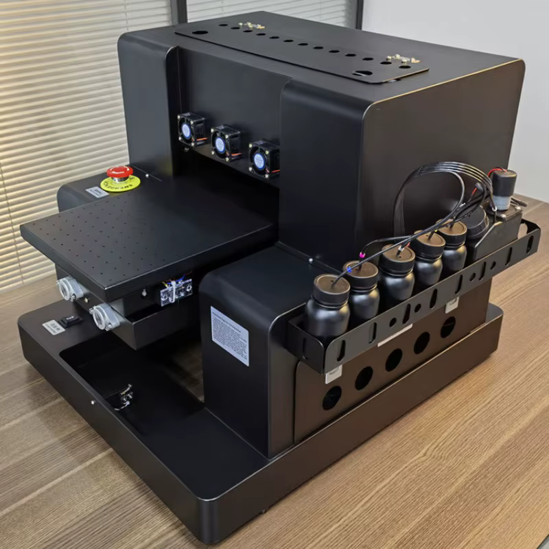 UV Inkjet Cylinder Flatbed Printer Desktop Automatic A4 — image 3