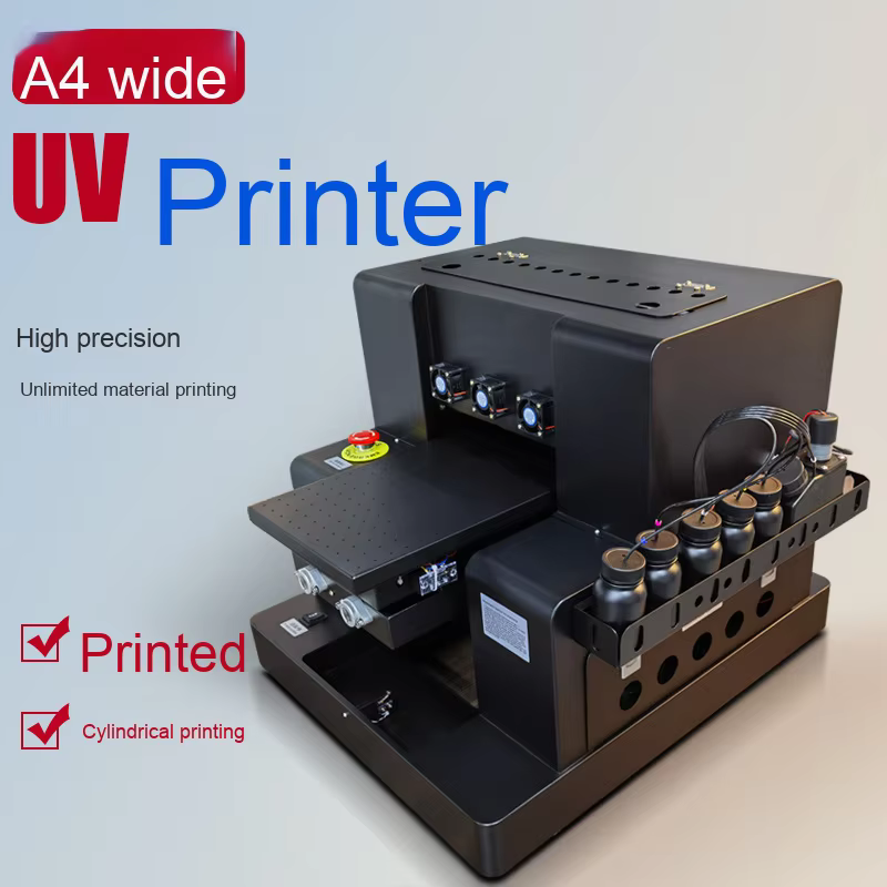 UV Inkjet Cylinder Flatbed Printer Desktop Automatic A4 — image 6