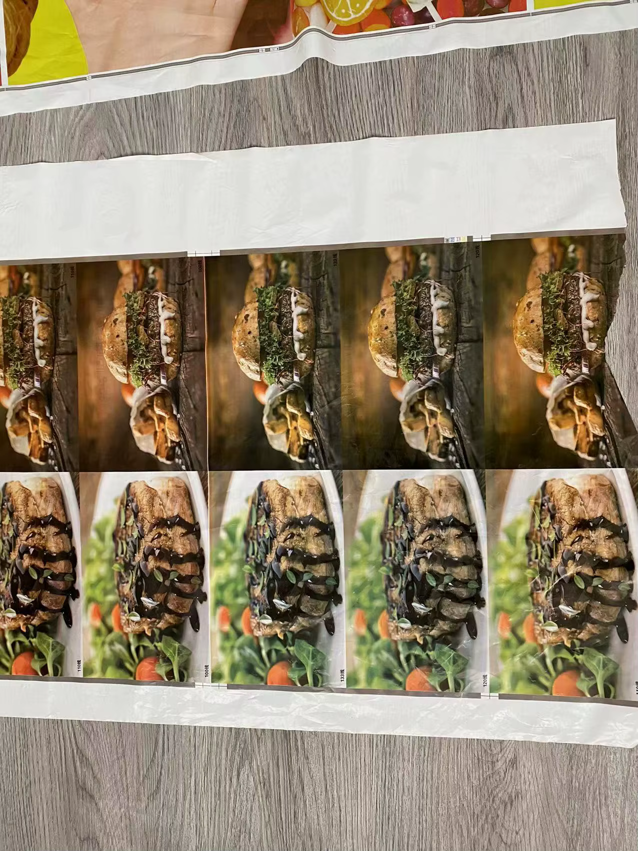 Flexo Printing Machine Clear Pattern Plastic Printing for Frozen Seafood Bags — image 2